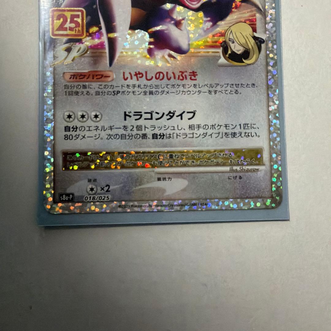 【レア】25周年 ガブリアスとカメックスのカードセット