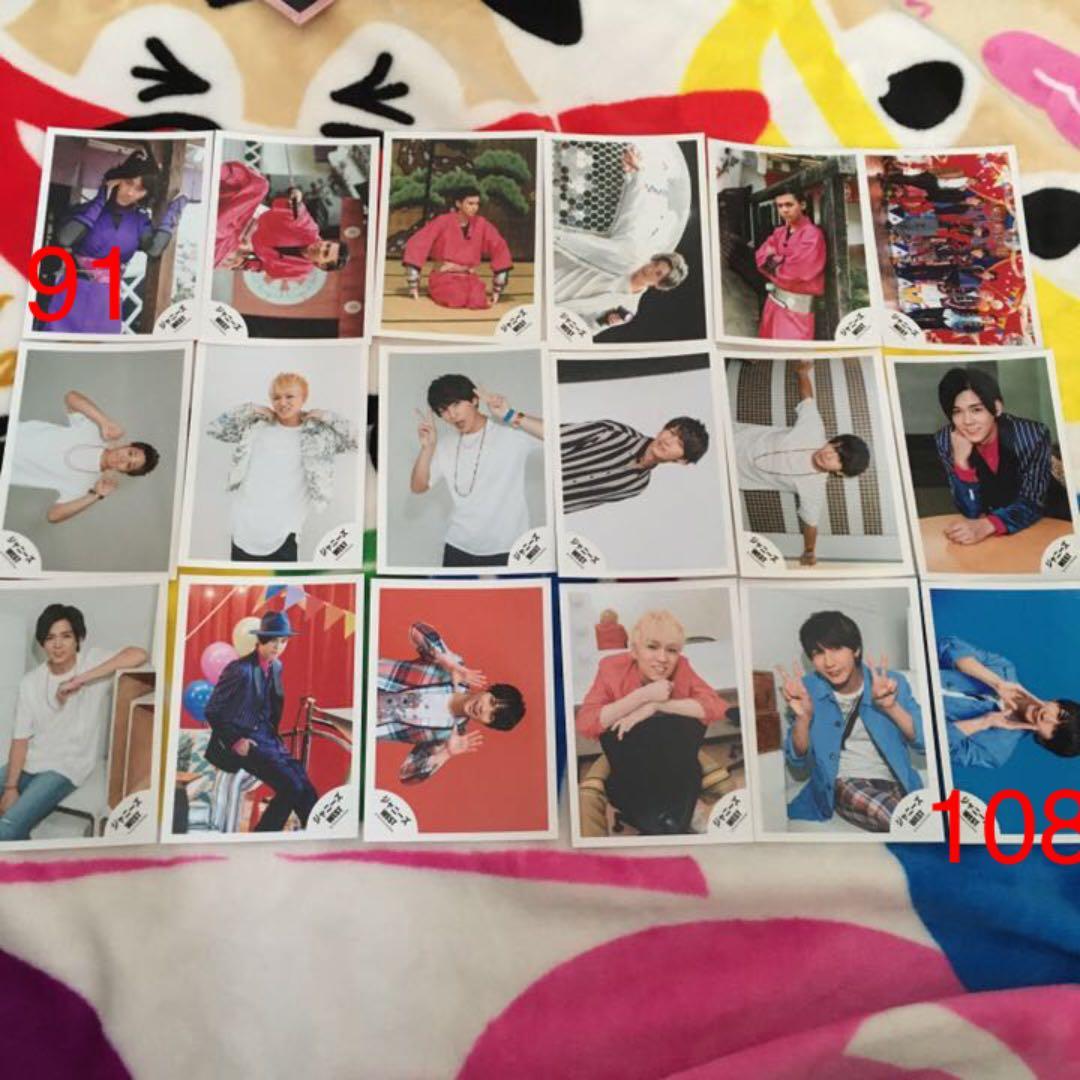 ジャニーズWEST 公式写真  (おまけ付き)【Jr時代～海外オフショット】