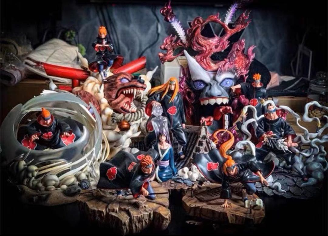 NARUTO ナルト ながと 暁 餓鬼道 ガレージキット ガレキ スタチュー①