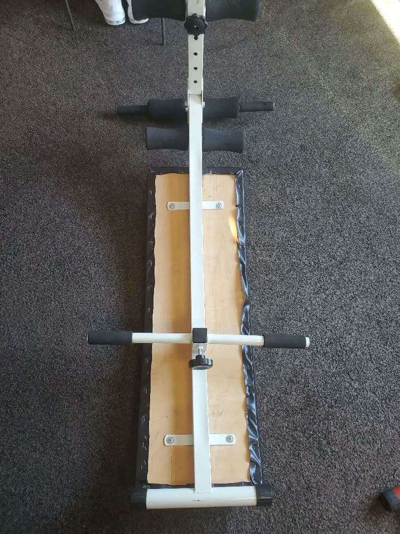 腹筋台　シットアップベンチ　胸筋ローラー ブルーワーカー　セット