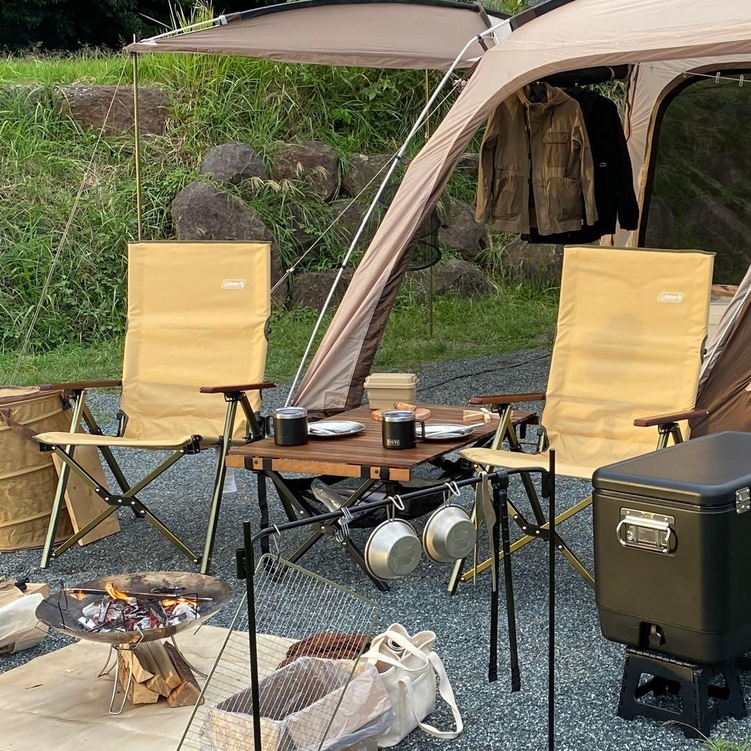 Coleman コールマン ファイアーサイドレイチェア 【コヨーテブラウン】