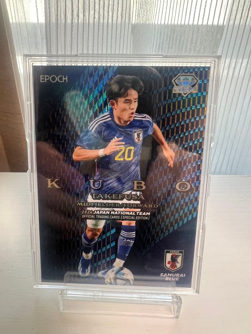 EPOCH 2024 サッカー日本代表 GEMカード か久保建英