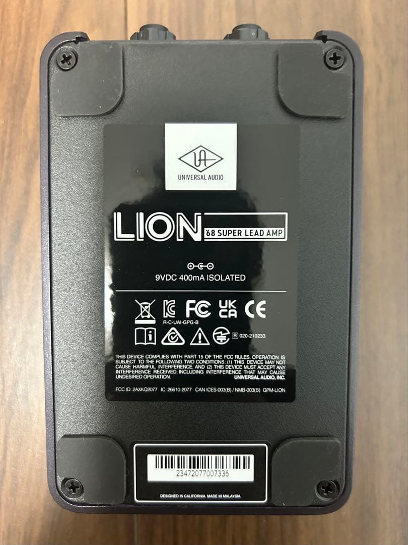 ギター UNIVERSAL AUDIO LION 58 SUPER LEAD AMP