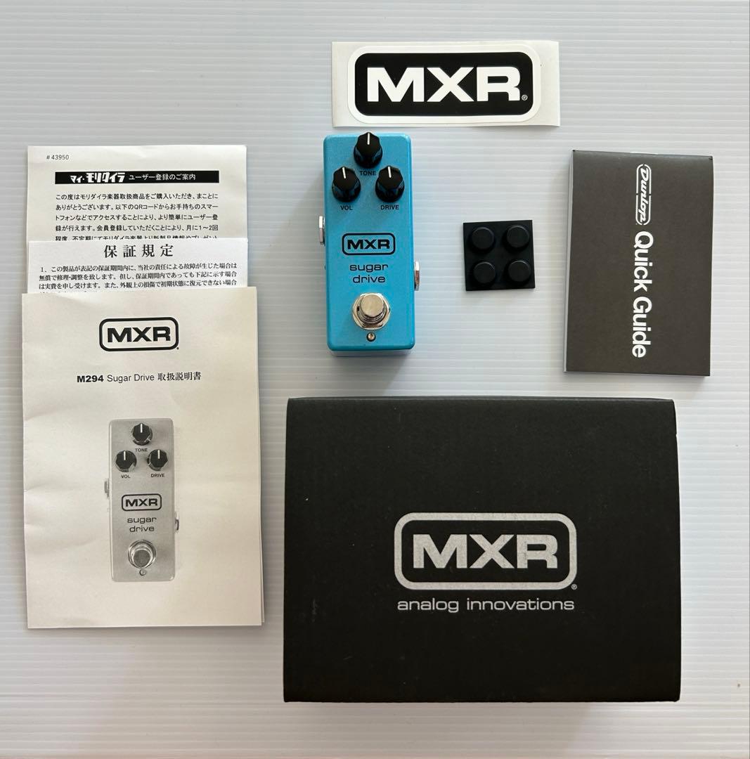 美品 MXR M294 Sugar Drive オーバードライブ