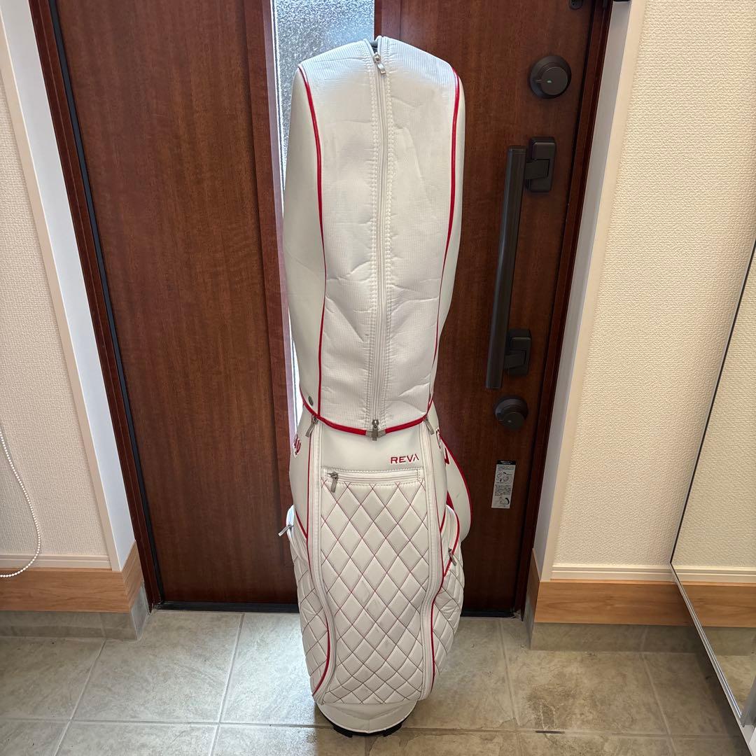 Callaway REVOLUTION キャディバッグ ホワイト/レッド