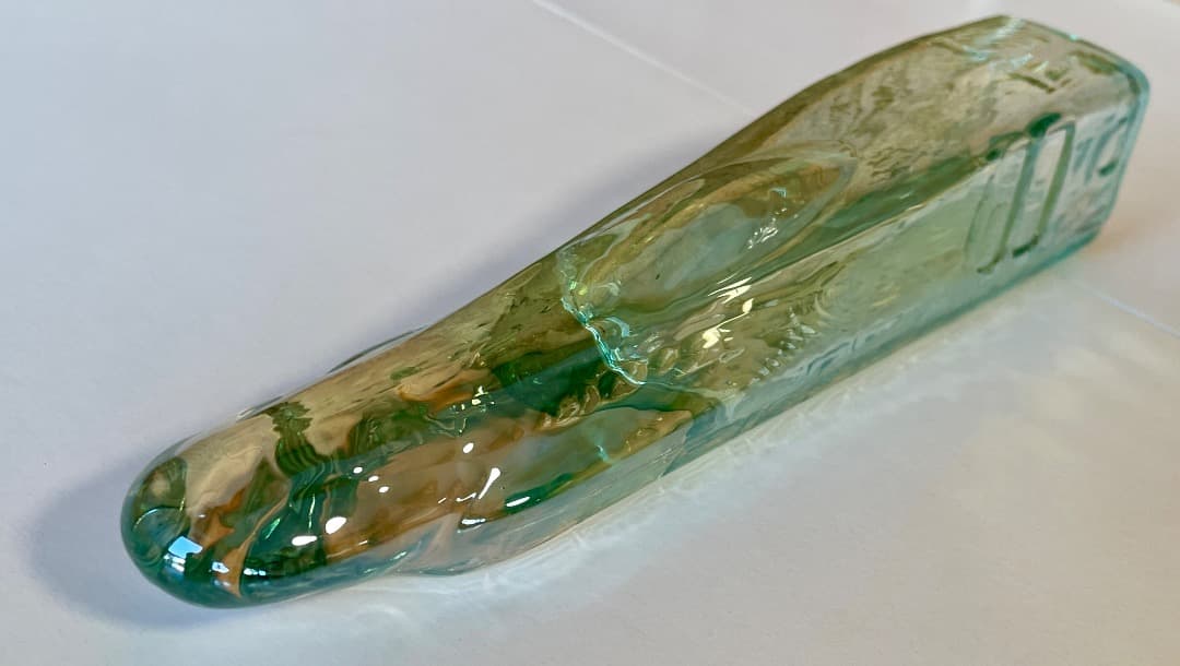 北海道新幹線 開業記念品 ガラス製 オブジェ 模型