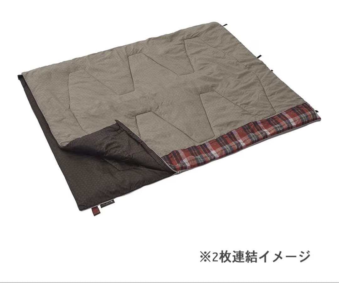 【新品・未開封】LOGOS 丸洗いスランバーシュラフ・2（2個セット）