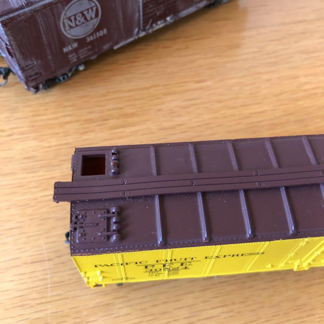 HOゲージ米国型貨物車両９両セット