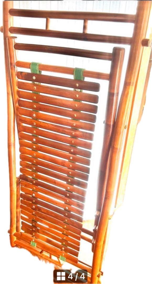 バンブーチェア ロッキングチェア リクライニング アジアン雑貨