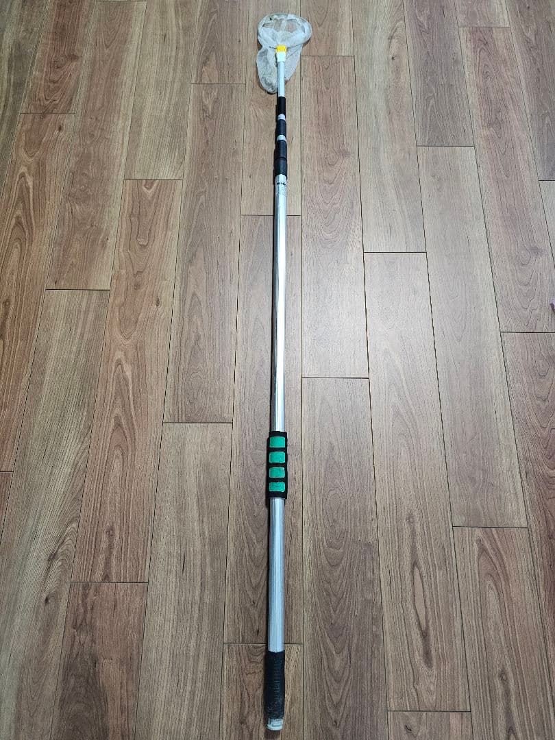 【替え網1枚付】 伸縮式超ロングピンポイントネット500cm