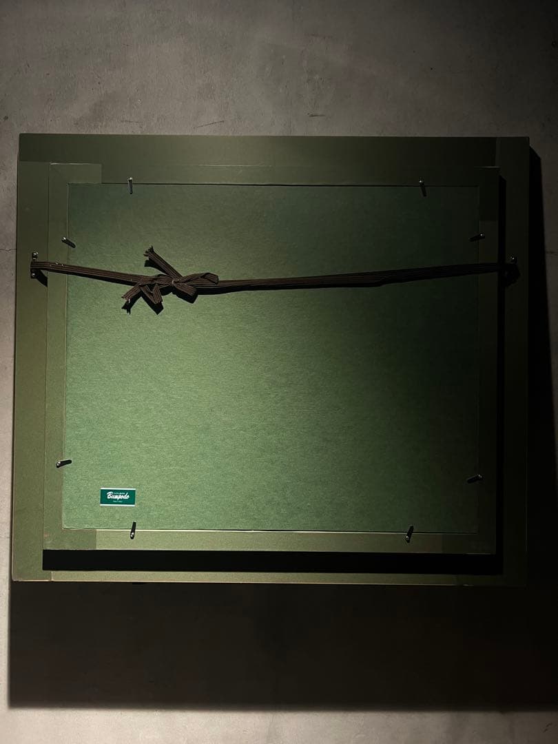 肉筆油彩画　【晩秋】印象派　風景画