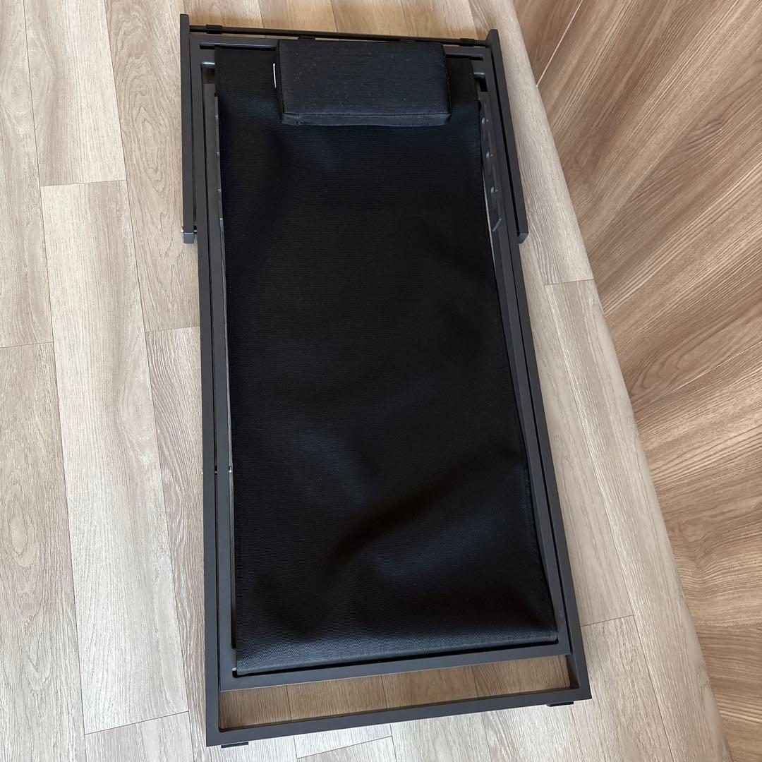 ACTUS LUNA デッキチェア　Landnorm ブラック