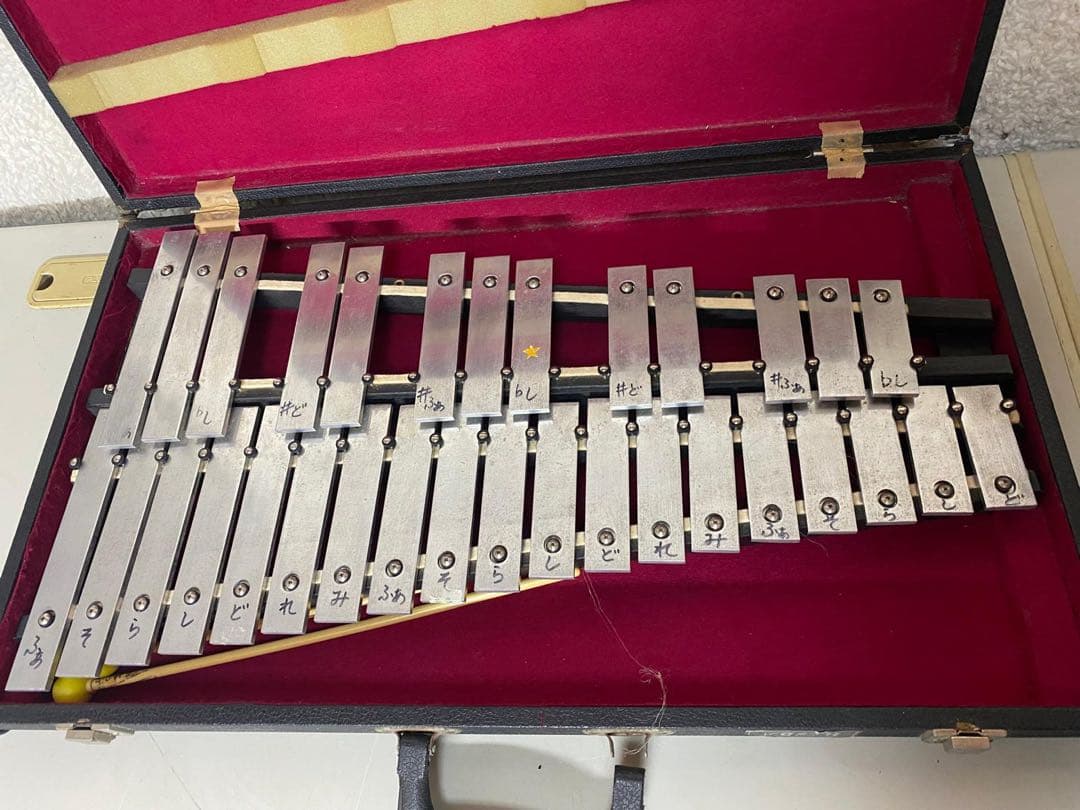 KOSTH コッス 鉄琴 グロッケン ケース付