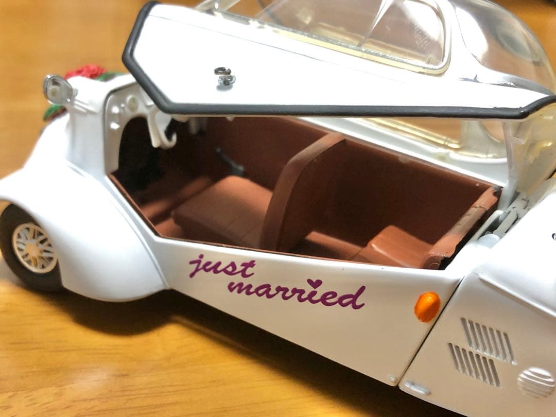 ★絶版レア！￼ レベル1/18 メッサーシュミットKR200 ブライダルカー