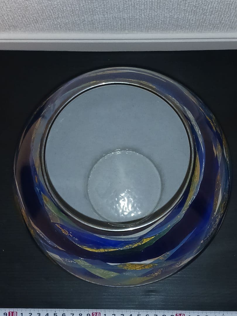 七宝焼　七宝花瓶　七宝壺　花生　蒼々の譜　女性作家作品