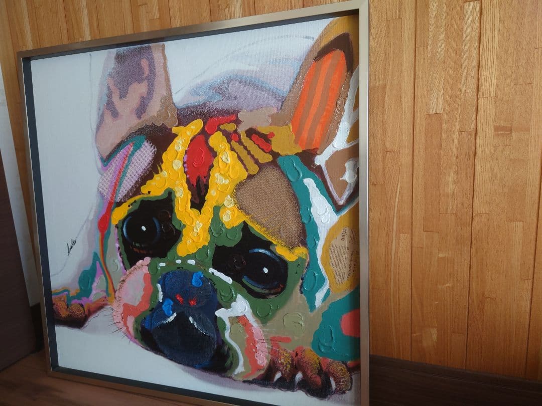 フレンチブルの絵