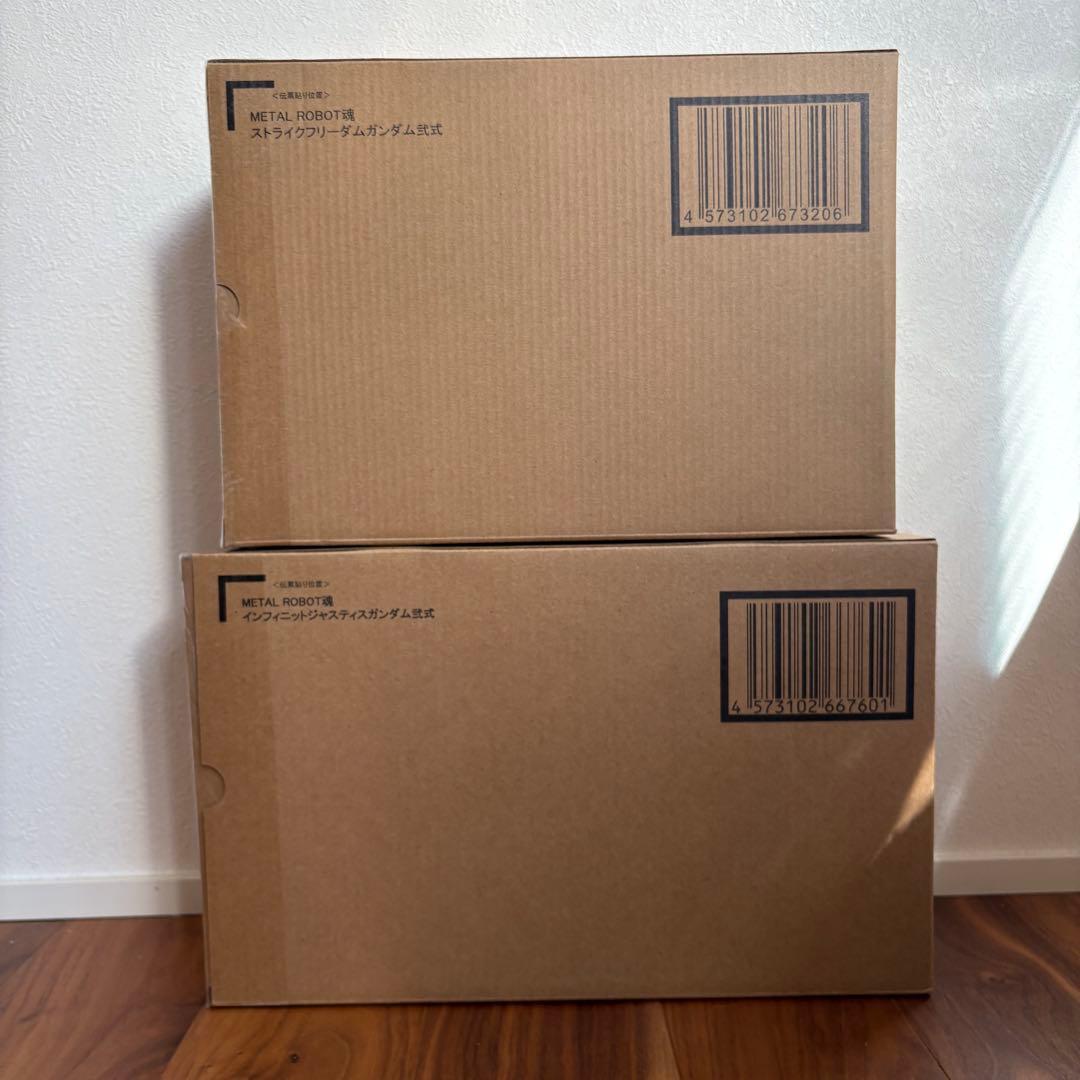 L ROBOT魂 ストフリ弍式 & インジャ弍式