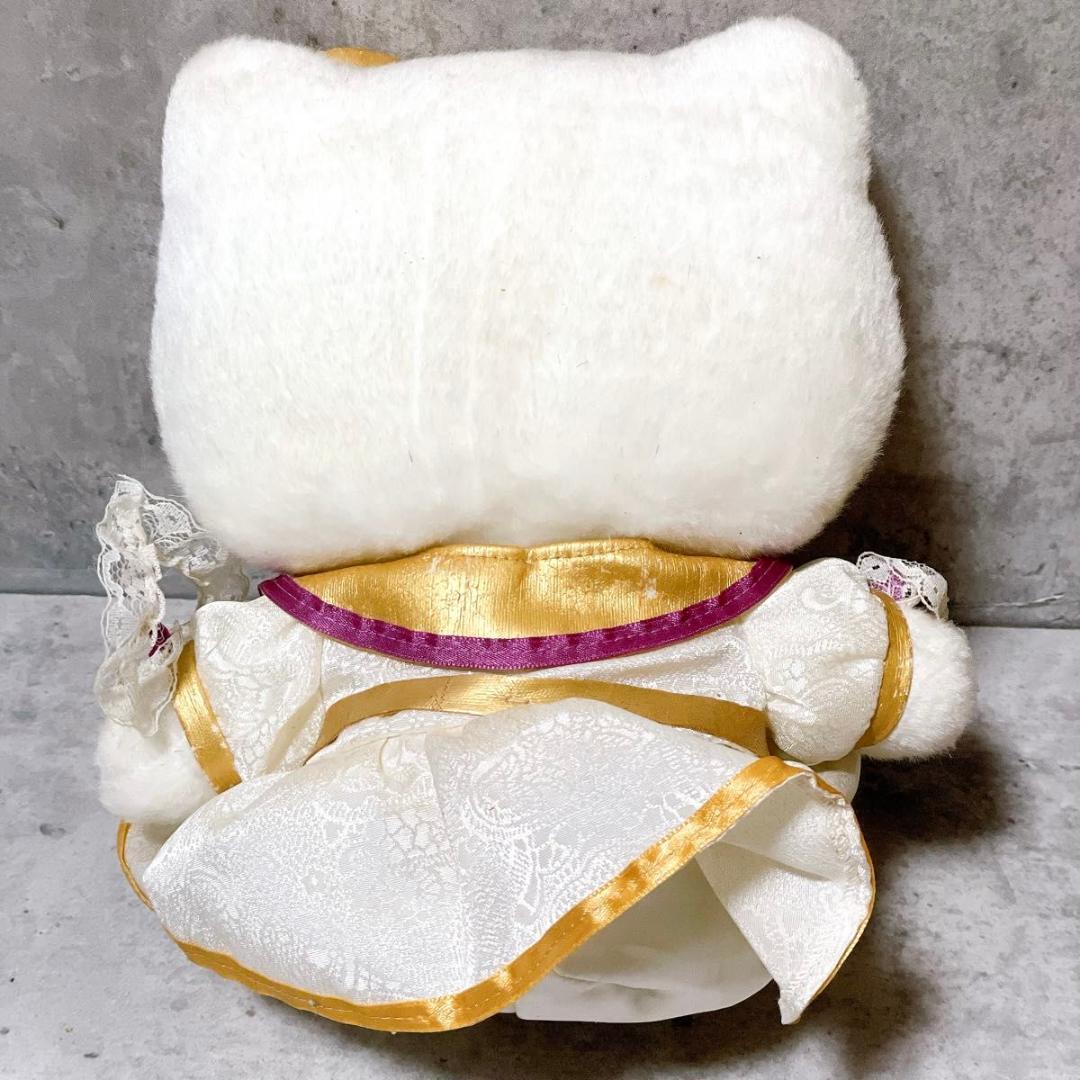 希少 サンリオ ハローキティ 招き猫 特大ぬいぐるみ 2007 はろうきてぃ