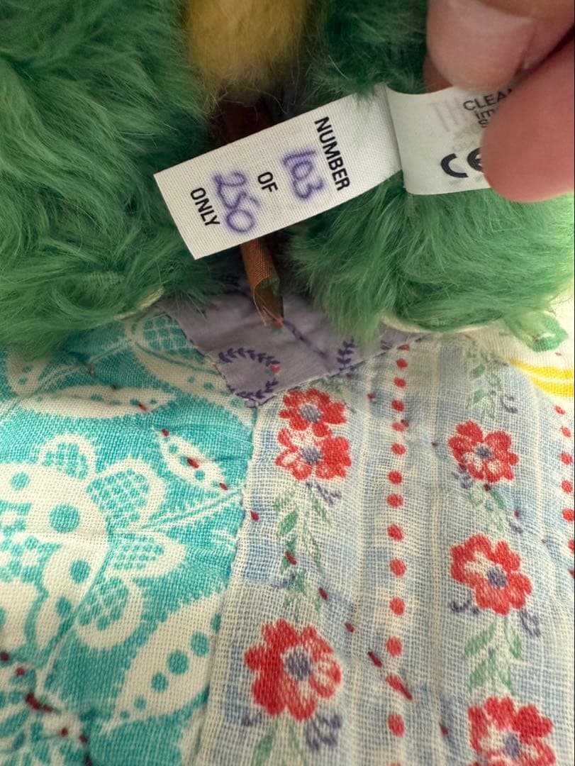 Merrythought メリーソート社　チーキー青りんご250体限定103