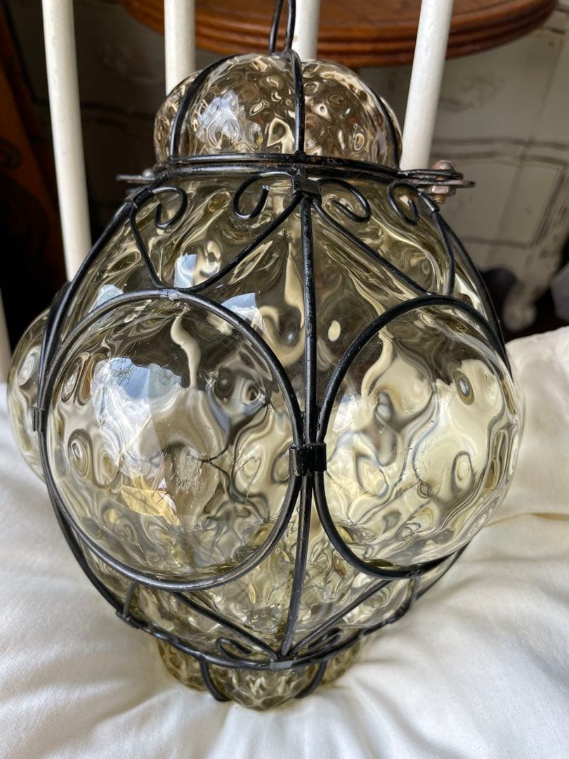 Takashiですムラーノ　ガラス　ペンダントライト　ランプ　シェード　大