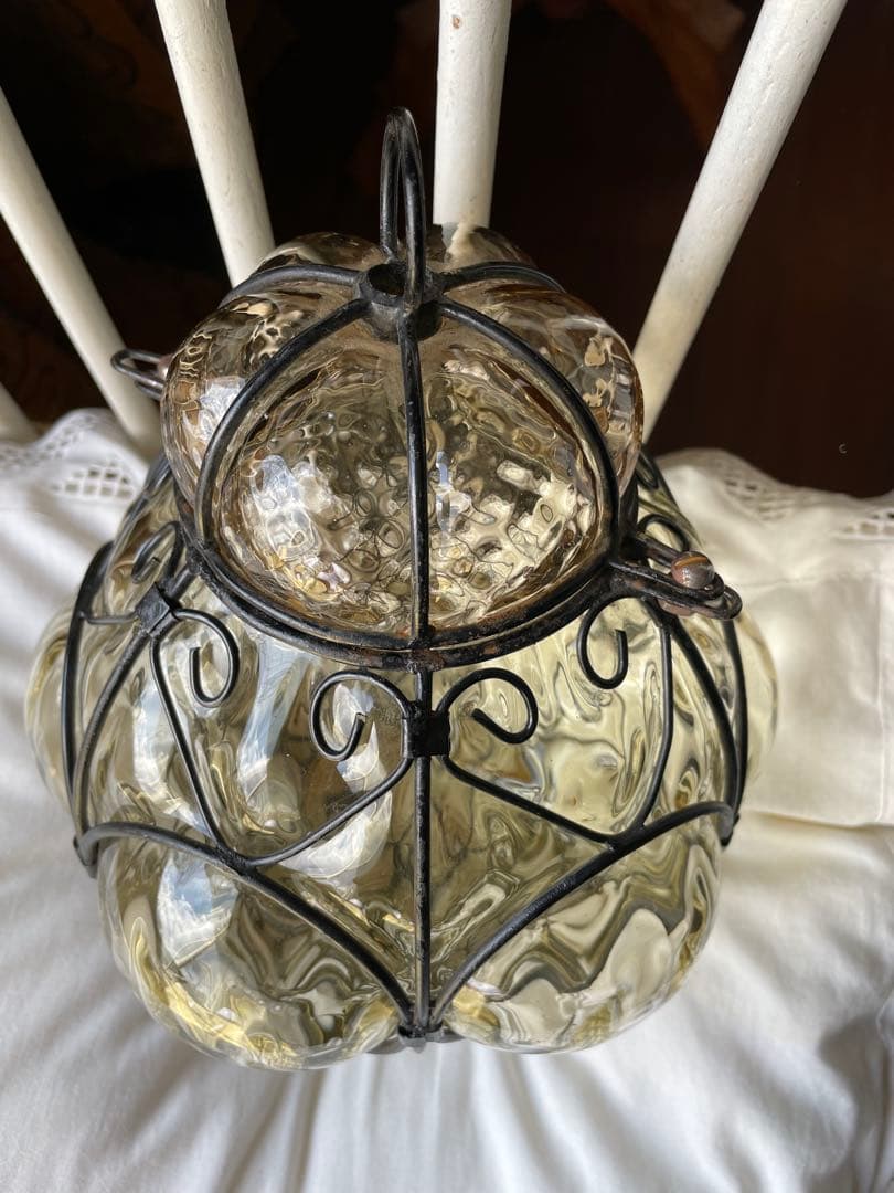 Takashiですムラーノ　ガラス　ペンダントライト　ランプ　シェード　大