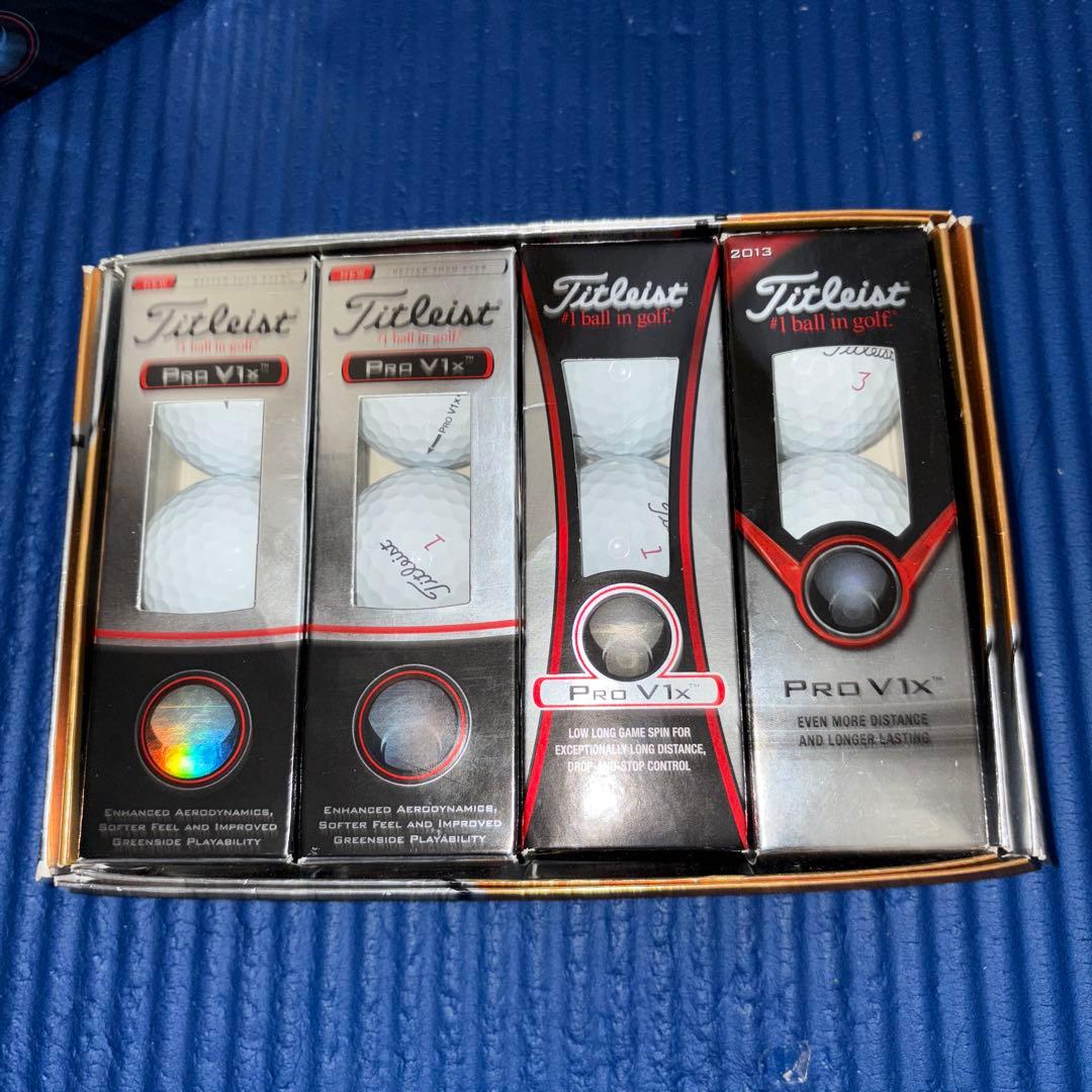 kenji 新品Titleist Pro V1x 12個入りx2