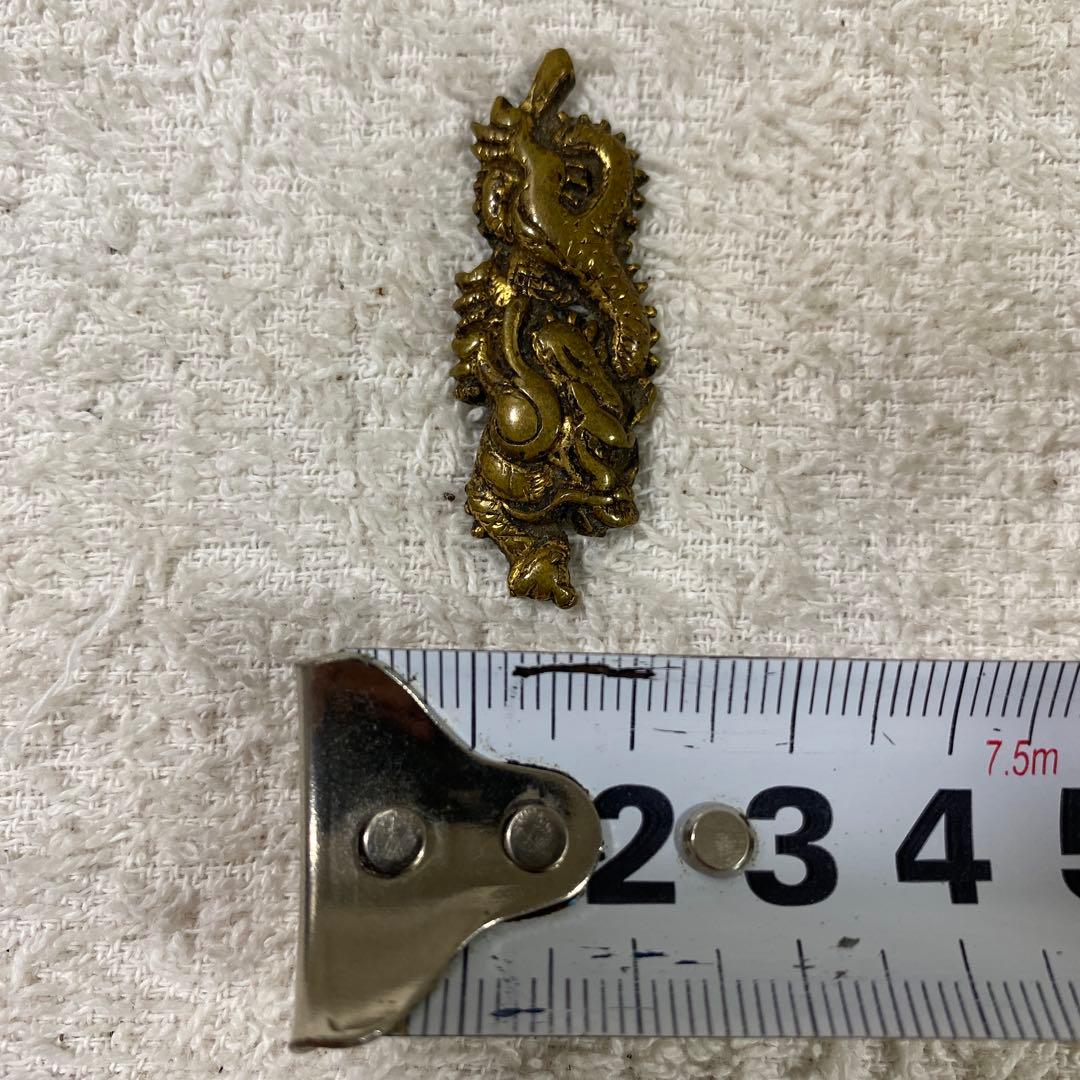 B-59 目貫　片目貫　2個セット　武具　刀装具　骨董品　時代物　美術品　工芸品