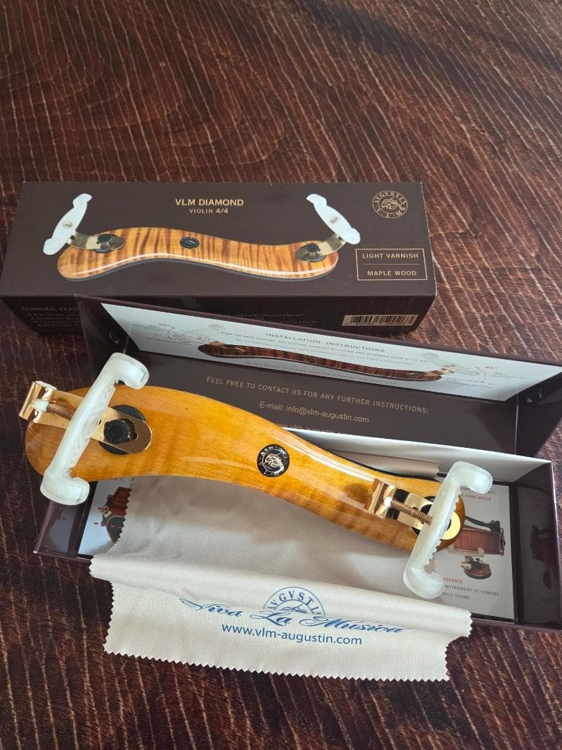 VLM Diamond バイオリン肩当て4/4 メイプルウッド