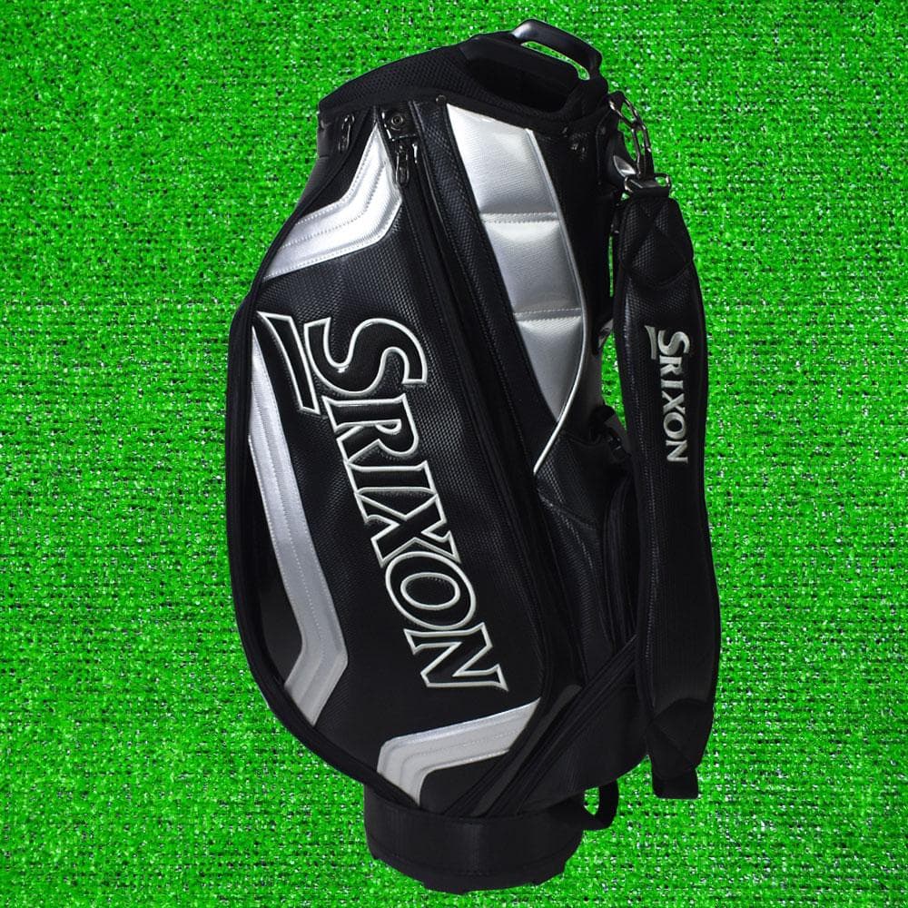 SRIXON スリクソンゴルフ キャディバッグ【ブラック/シルバー】新品！
