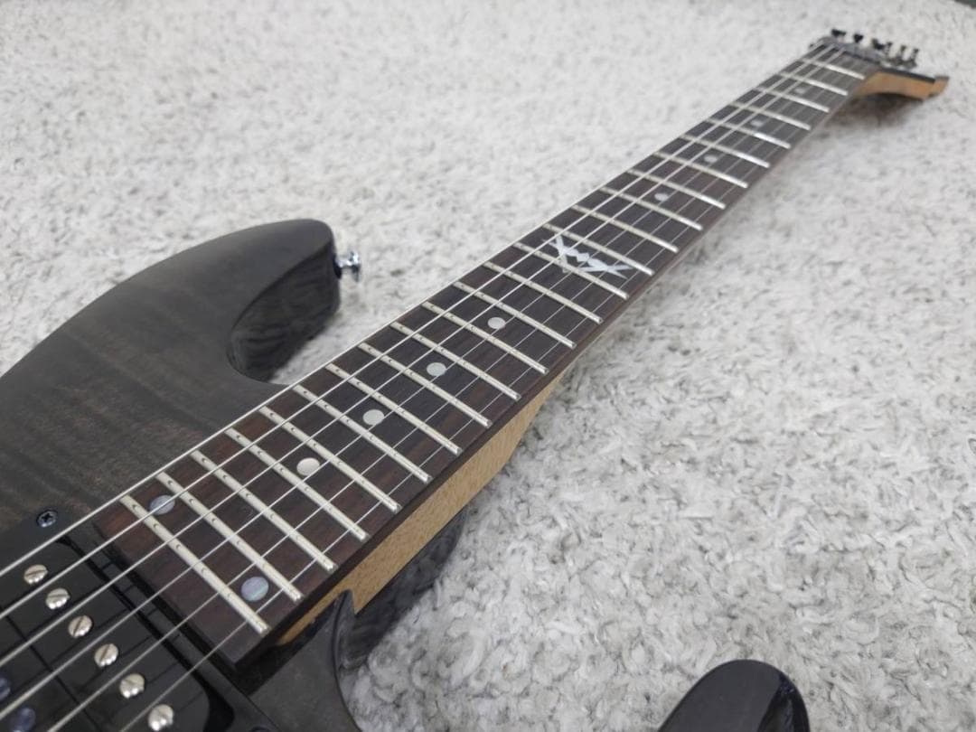 DEAN CUSTOM 350 FloydRose Trans Black 現状