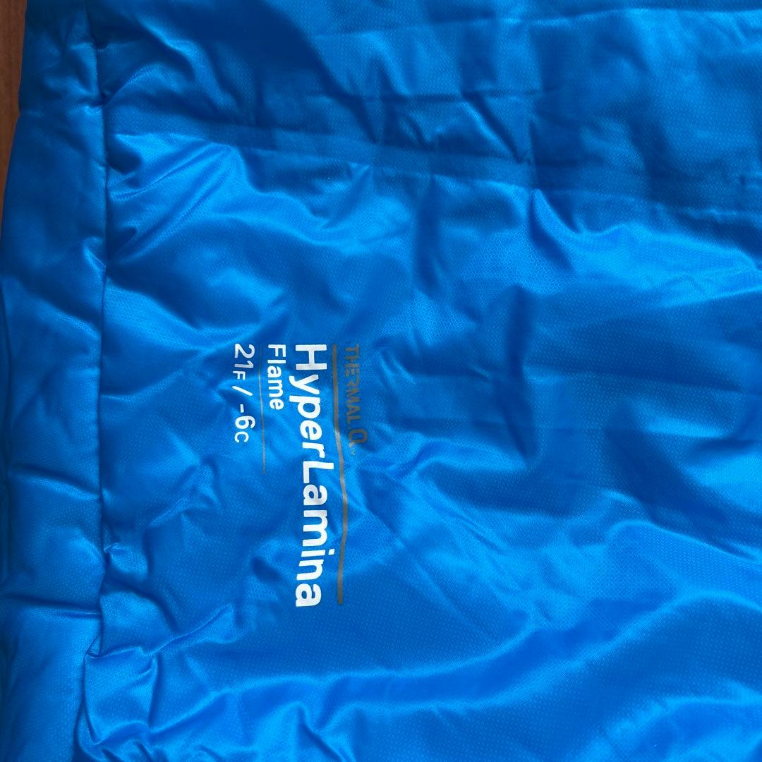 マウンテンハードウェア　HyperLamina 寝袋 21°F / -6°C 青