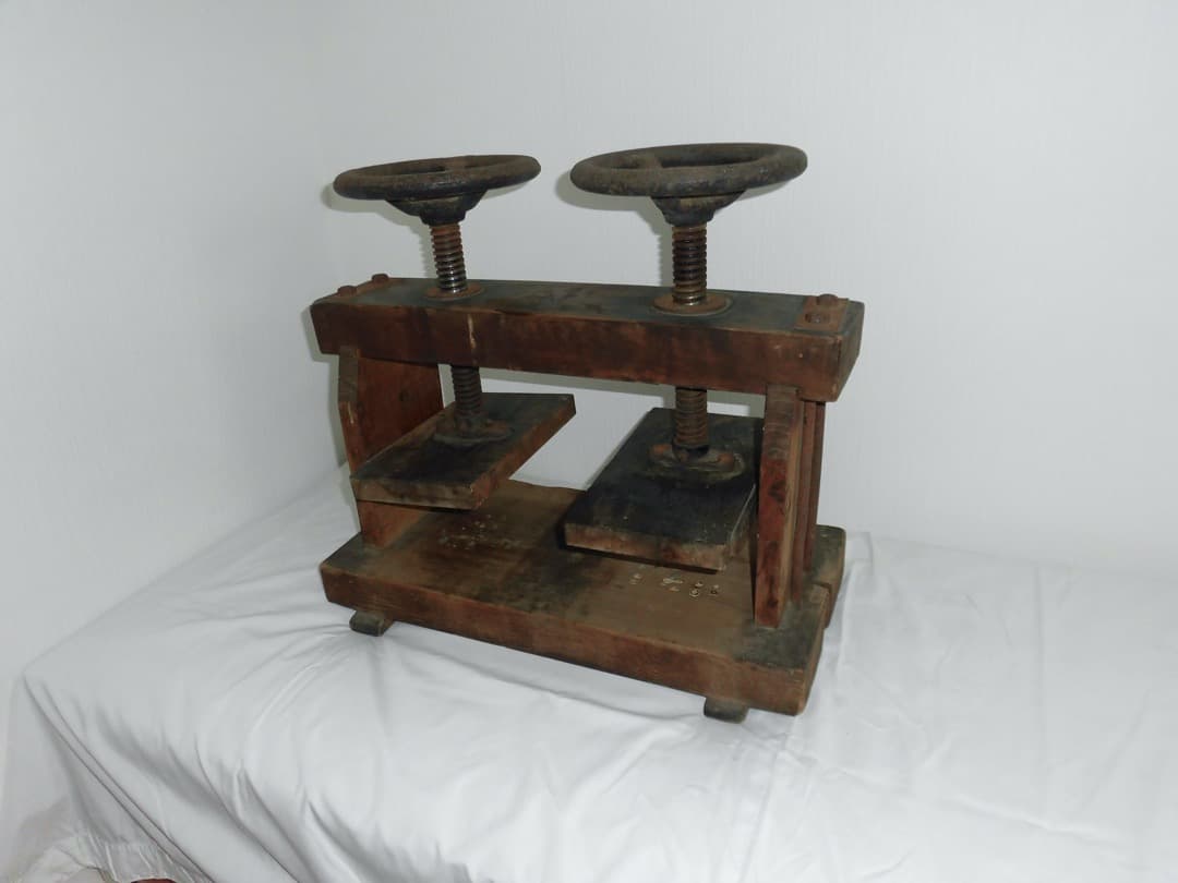 骨董品　大正レトロ　アンティーク　万力