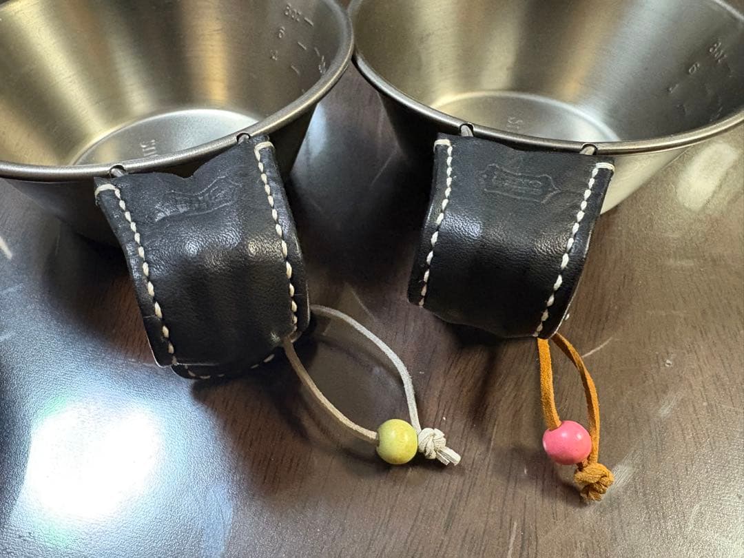 pinoworks シェラカップハンドルカバー peakチタンシェラ6個