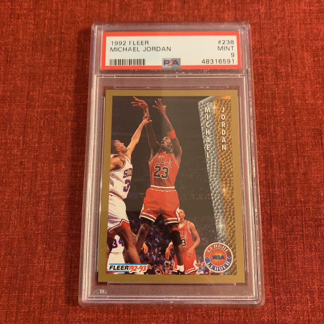 [お正月セール] 1992 Fleer マイケル ジョーダン PSA-9 美品！