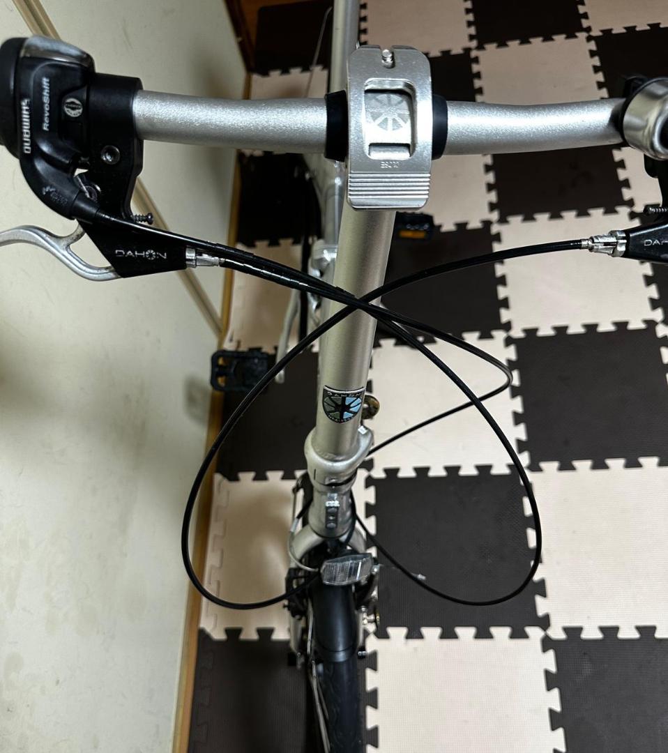 ダホン軽量 (11.6kg) アルミ折りたたみ自転車、自転車用バッグ付き