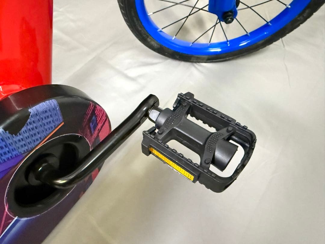 16インチ SPIDER-MAN 子供用自転車 補助輪付き サスペンション付き