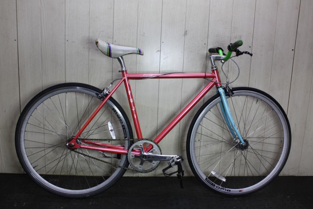 FUJI FEATHERフェザー700C クロモリ 490mm シングルスピード