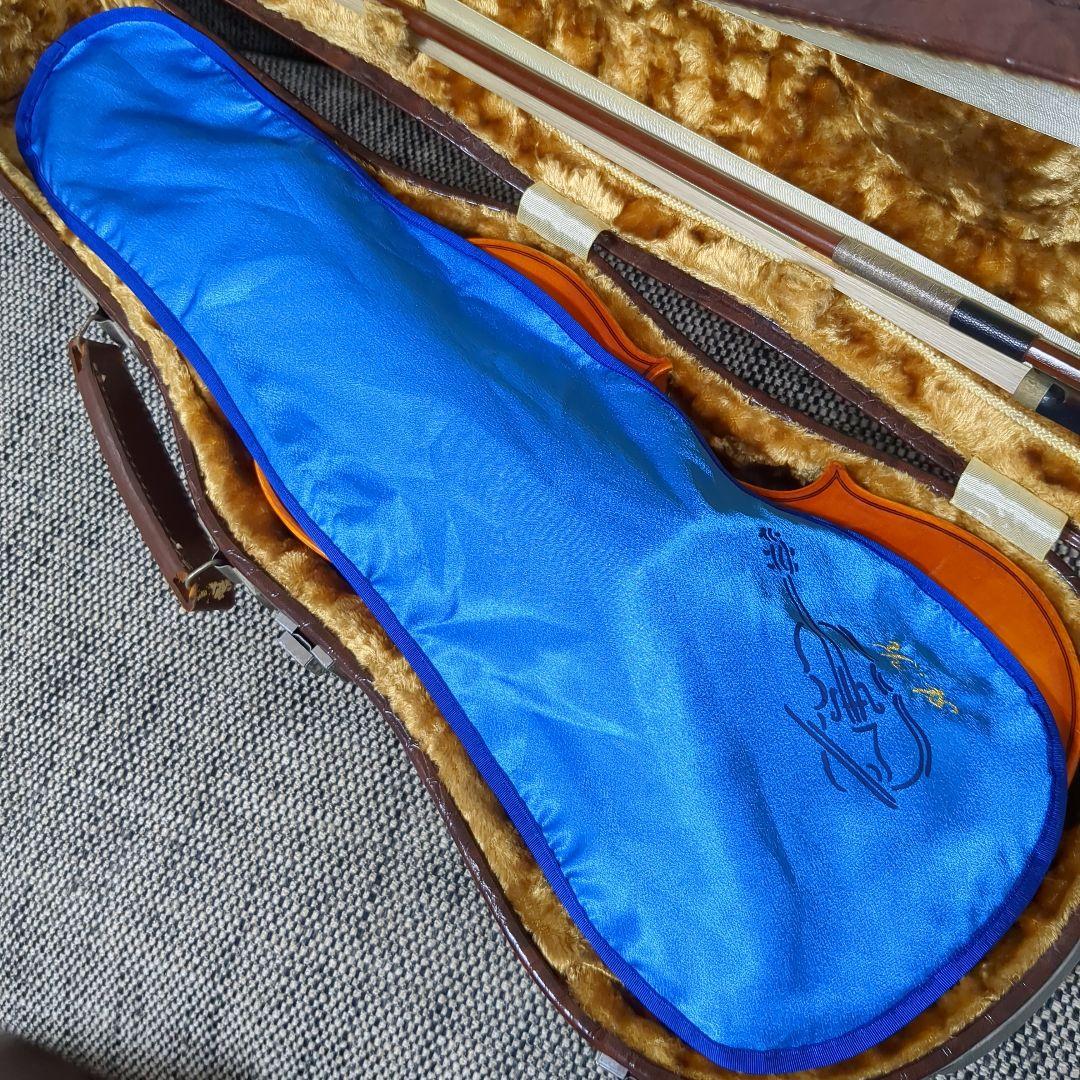 スズキ バイオリン No.300 3/4 1977 T.SUGITO弓 虎杢