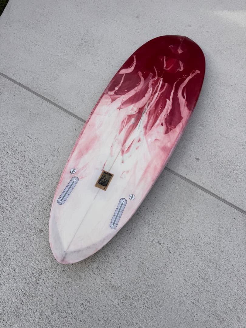 発送可能 xeno surfboard ツインピンフレックス　6.6