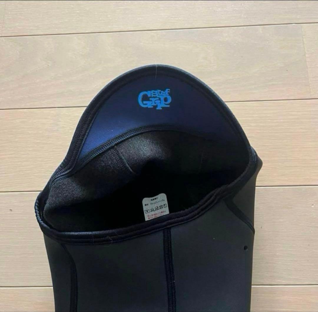 新品 SURFGRIP ストレスフリー フード 1mm M サーフィン 防寒