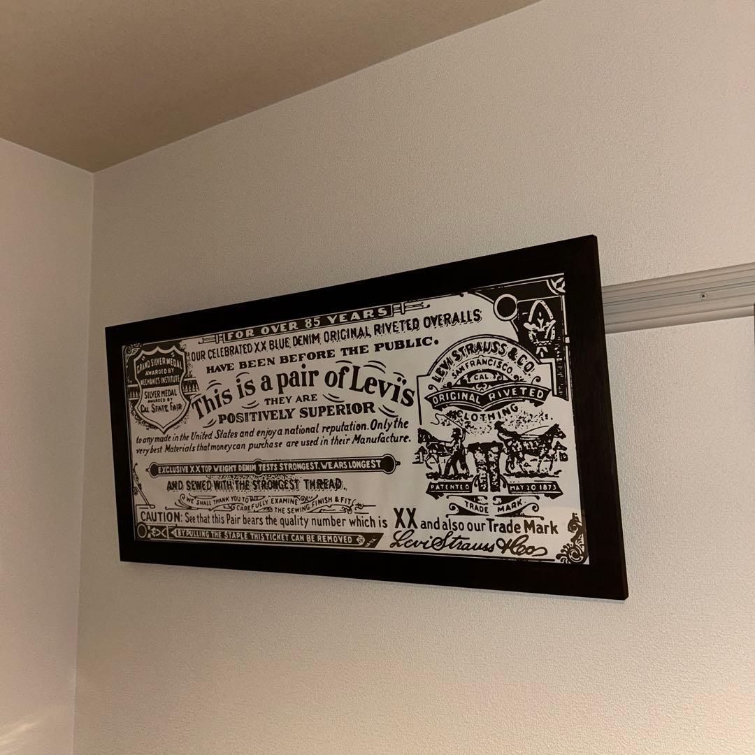 LEVI’S リーバイス ヴィンテージ ポスター 1977年 販促用 ギャラチケ