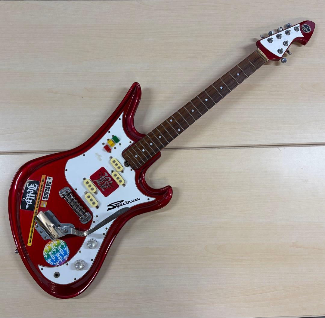 Spectrum エレキギター メタリックレッド teisco フジゲン製