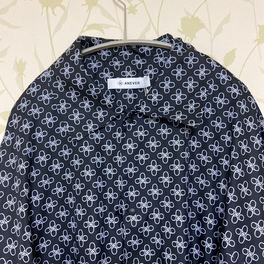 新品未着用 ANEVER フラワープリントロングレインコート　フリーサイズ