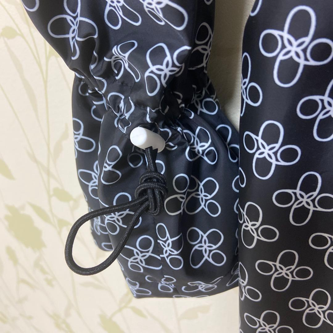 新品未着用 ANEVER フラワープリントロングレインコート　フリーサイズ