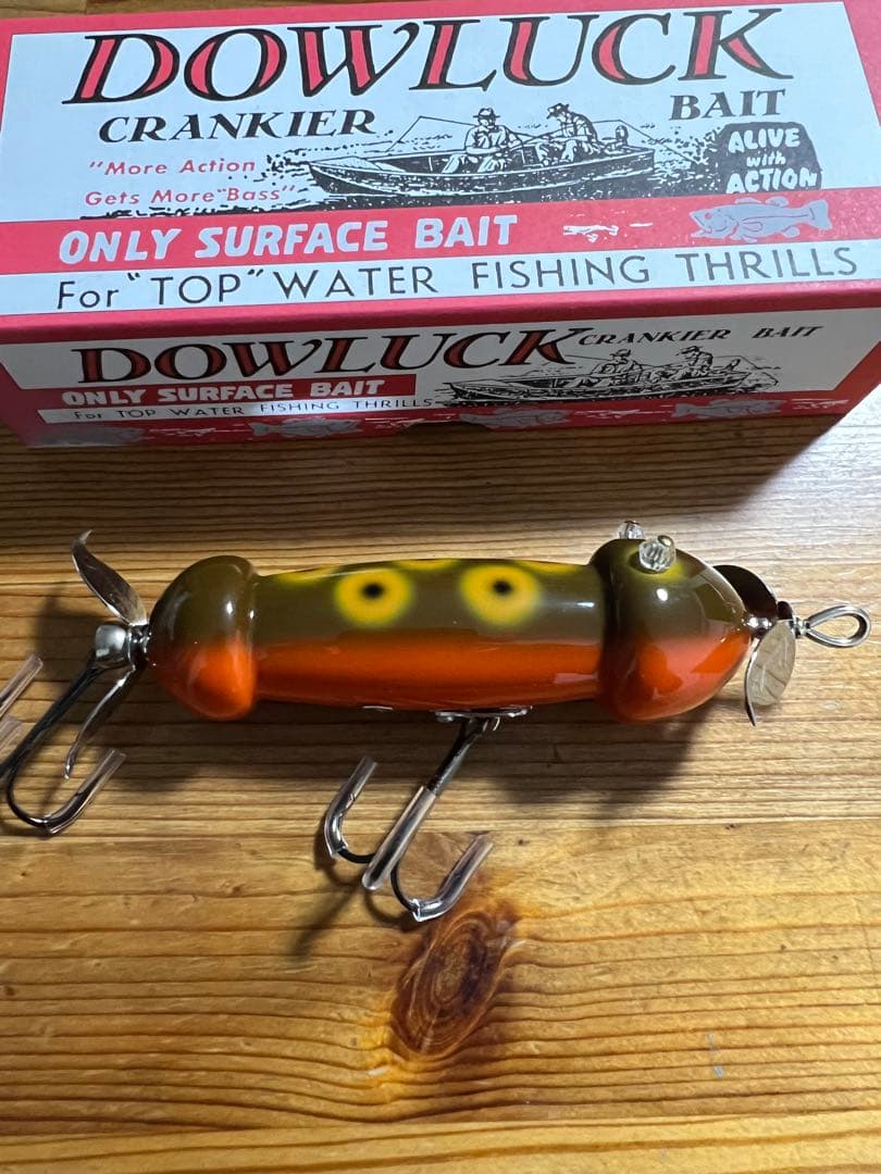 道楽　DOWLUCK CRANKIER BAIT クルクルチ◯ン◯ン