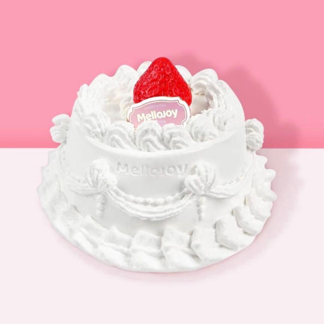 メロジョイ mellojoy ショートケーキ ホール シュリンク付き 未開封