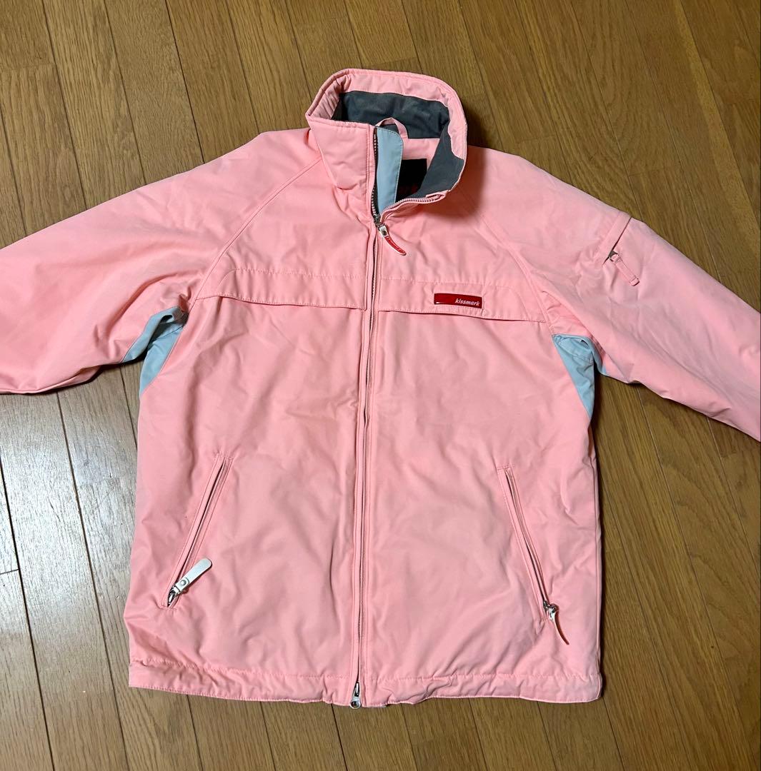 美品 Kiss mark スノーボードウェア 上下セット レディース Mサイズ