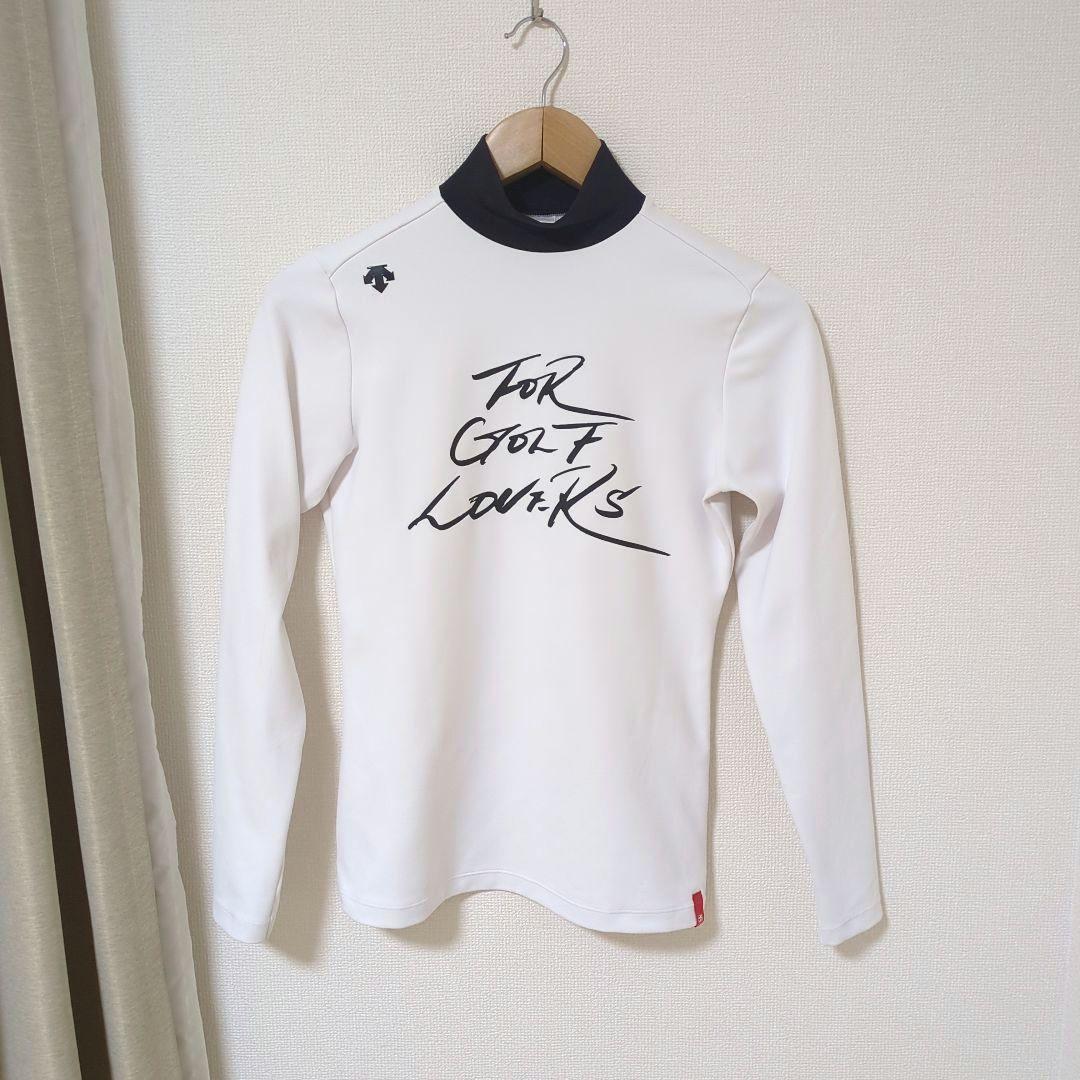 ★美品★DESCENTE　GOLF　万美コレクション　モックネック　サイズ S