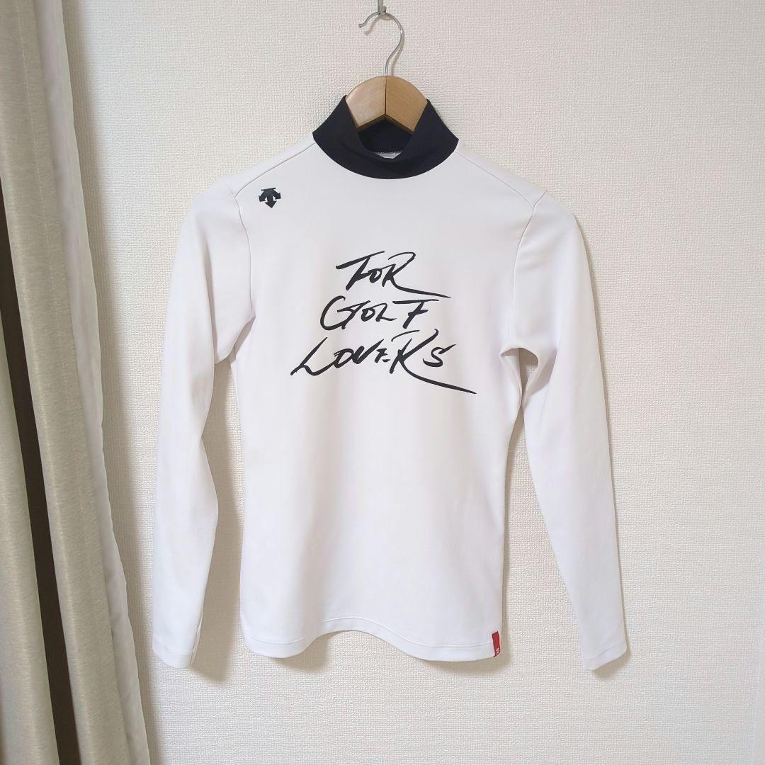 ★美品★DESCENTE　GOLF　万美コレクション　モックネック　サイズ S