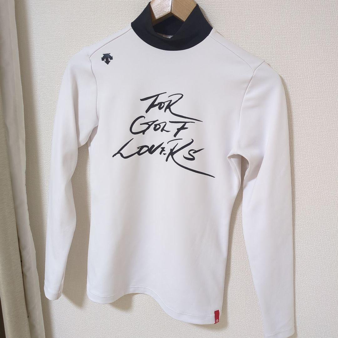 ★美品★DESCENTE　GOLF　万美コレクション　モックネック　サイズ S